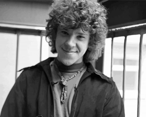 Young Michael Lang paint by numbers
