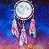 Moon dreamcatcher paint by numbers