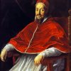 Pope Gregory portrait paint by numbers