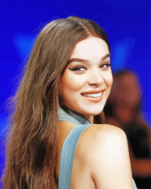 Hailee Steinfeld paint by numbers
