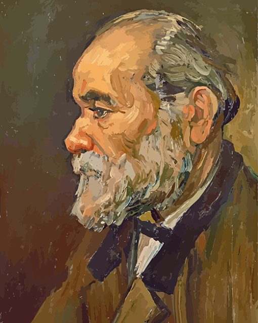 portrait of an old man vincent van gogh paint by number