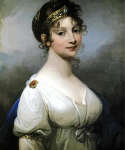 queen Louise de Mecklembourg Strelitz paint by number