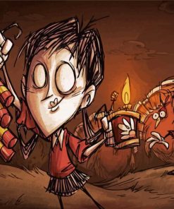 survival game Dont Starve together paint by numbers
