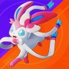 Sylveon Anime paint by numbers