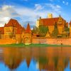 the Castle of Malbork paint by number