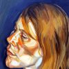 woman with fair hair by Lucian Freud paint by number