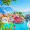 Kefalonia Greece paint by numbers