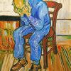 Sorrowing Old Man By Vincent Van Gogh paint by numbers