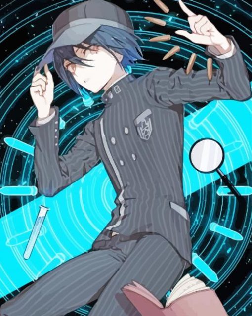Aesthetic Shuichi Saihara paint by numbers