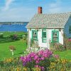 Cottage By The Sea paint by numbers