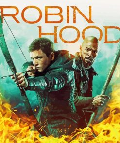 Robin Hood Movie Poster paint by number
