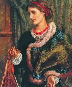 The Birthday by William Holman Hunt paint by numbers