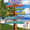 marco island florida poster paint by numbers