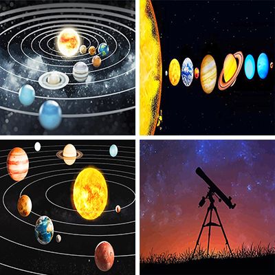 Astronomy Paint by numbers