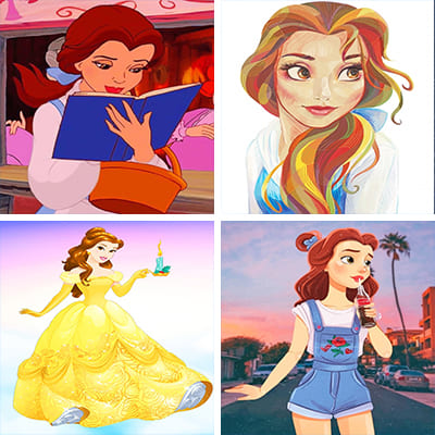 belle paint by numbers