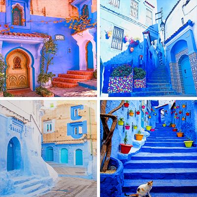 chefchaouen paint by numbers