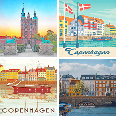 denmark paint by numbers