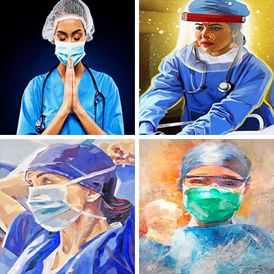 doctors paint by numbers