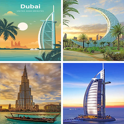 dubai paint by numbers