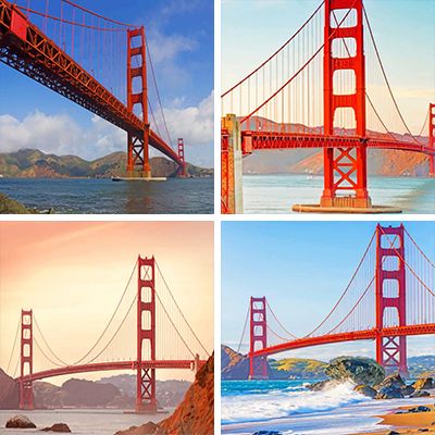 golden gate paint by numbers