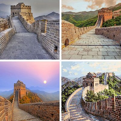Great Wall paint by numbers