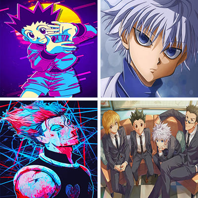 hunter x hunter paint by numbers