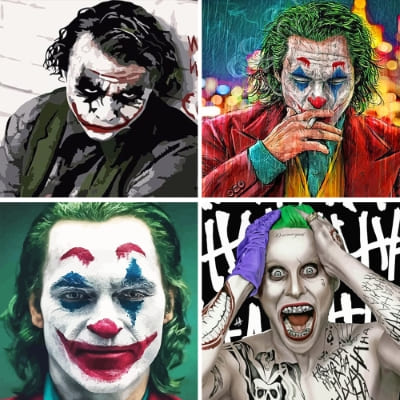 joker paint by numbers