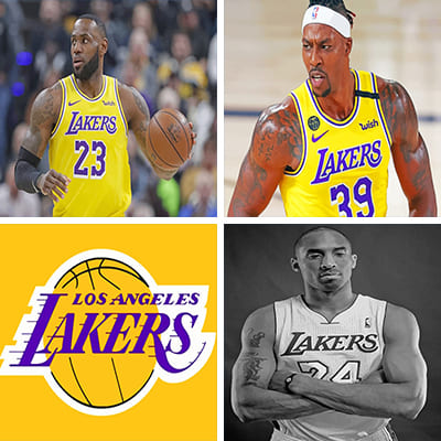 lakers paint by numbers