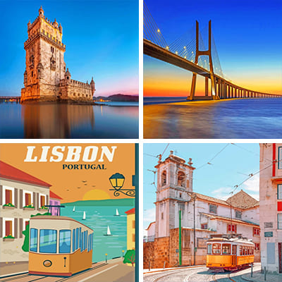 Lisbon paint by numbers