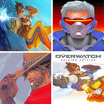 Overwatch paint by numbers