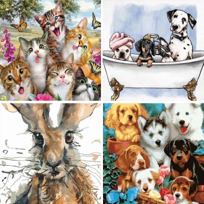pet paint by numbers
