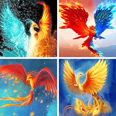 phoenix paint by numbers