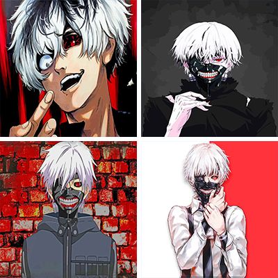 tokyo ghoul paint by numbers