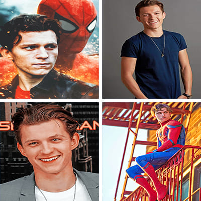 tom holland paint by numbers