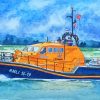 Aesthetic Rnli Lifeboat paint by numbers