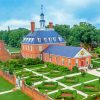 Colonial Williamsburg Building paint by numbers