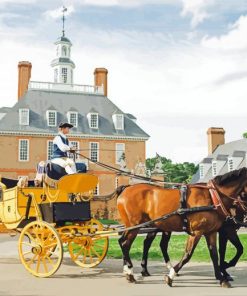 Colonial Williamsburg paint by numbers
