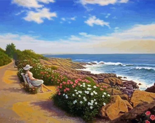 Marginal Way Maine paint by numbers
