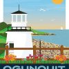 Marginal Way Maine Poster paint by numbers
