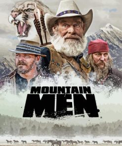 Mountain Men paint by numbers