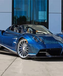 Pagani Huayra paint by numbers