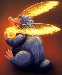 Cute Niffler paint by numbers