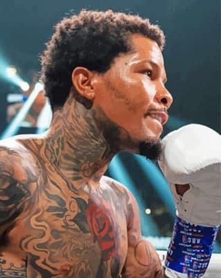 The Professional Boxer Gervonta Davis   paint by numbers