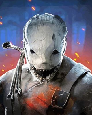 Dead By Daylight Game Character paint by numbers