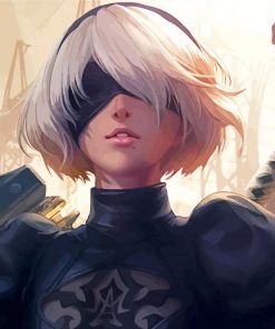 Nier Automata paint by numbers