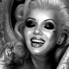 Tattooed Marilyn Monroe paint by numbers