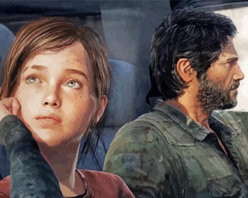 The Last Of Us Video Game paint by numbers