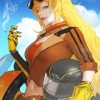 Yang Xiao Long RWBY Character paint by numbers