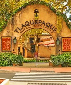 Aesthetic Tlaquepaque paint by numbers