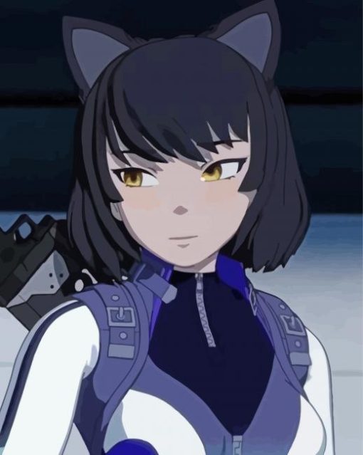 Blake Belladonna RWBY Character paint by numbers